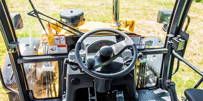 Chinese brand LIUZHOU CLG777A-S cheap small articulated backhoe loader price for sale