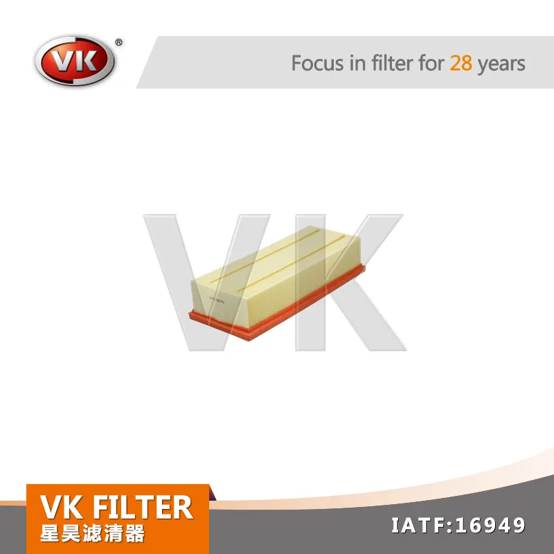 VK FILTER Automobile Engine Parts Air Filter For V W OE 1k0129620D 3C0129620A 1K0129620F 1k0129620d 1K0129620L