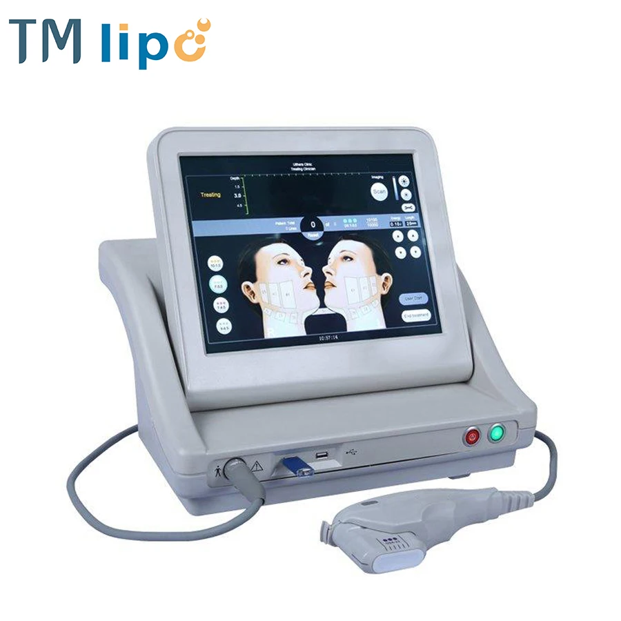 SMAS lifting skin tightening body slimming real hifu high intensity hifu ultrasound machine for spa center factory price