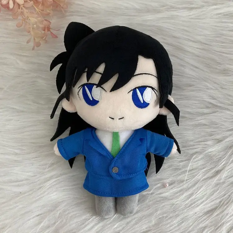 SS 20CM Detective Conan Anime Mouri Ran Conan Edogawa Kaitou Kiddo Plushie Plush Toy Doll