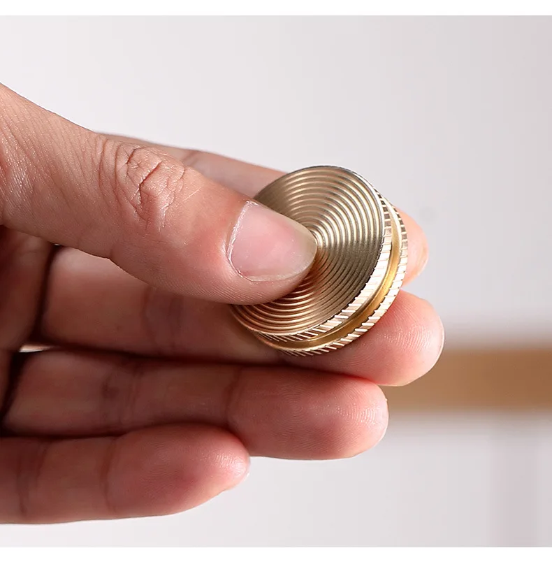 S316 Hand Spinner Toy Focus Toy Stainless Steel Metal Decompression Pendant Gyro Pendant Necklace Keychain Pendant Gyro