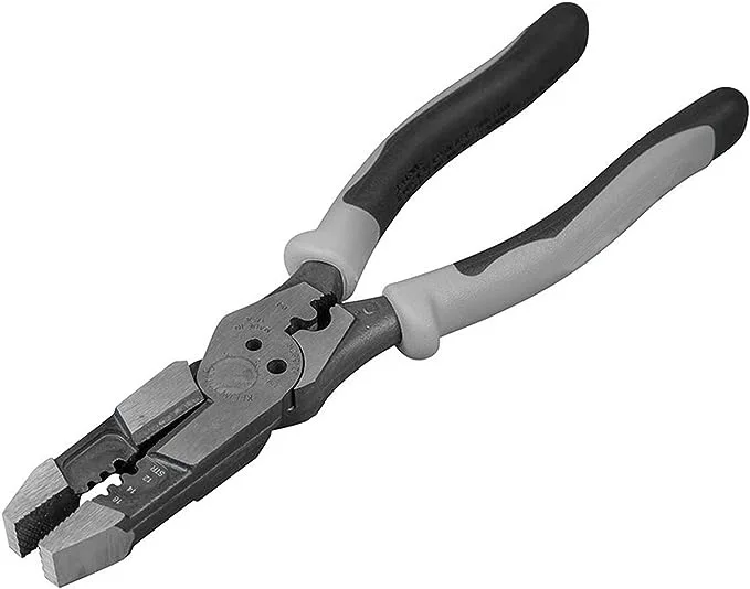Pliers electrician Multitool Pliers Wire Stripper Bolt Shearing Wire Grabbing, Twisting, Looping hand swager