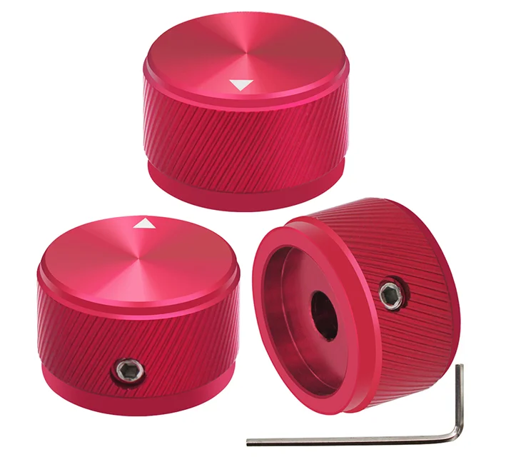 Rapid Prototyping Electronic Knob for Machinery CNC Machined Micro Machining Plating Painting Finish Wire EDM Broaching Process