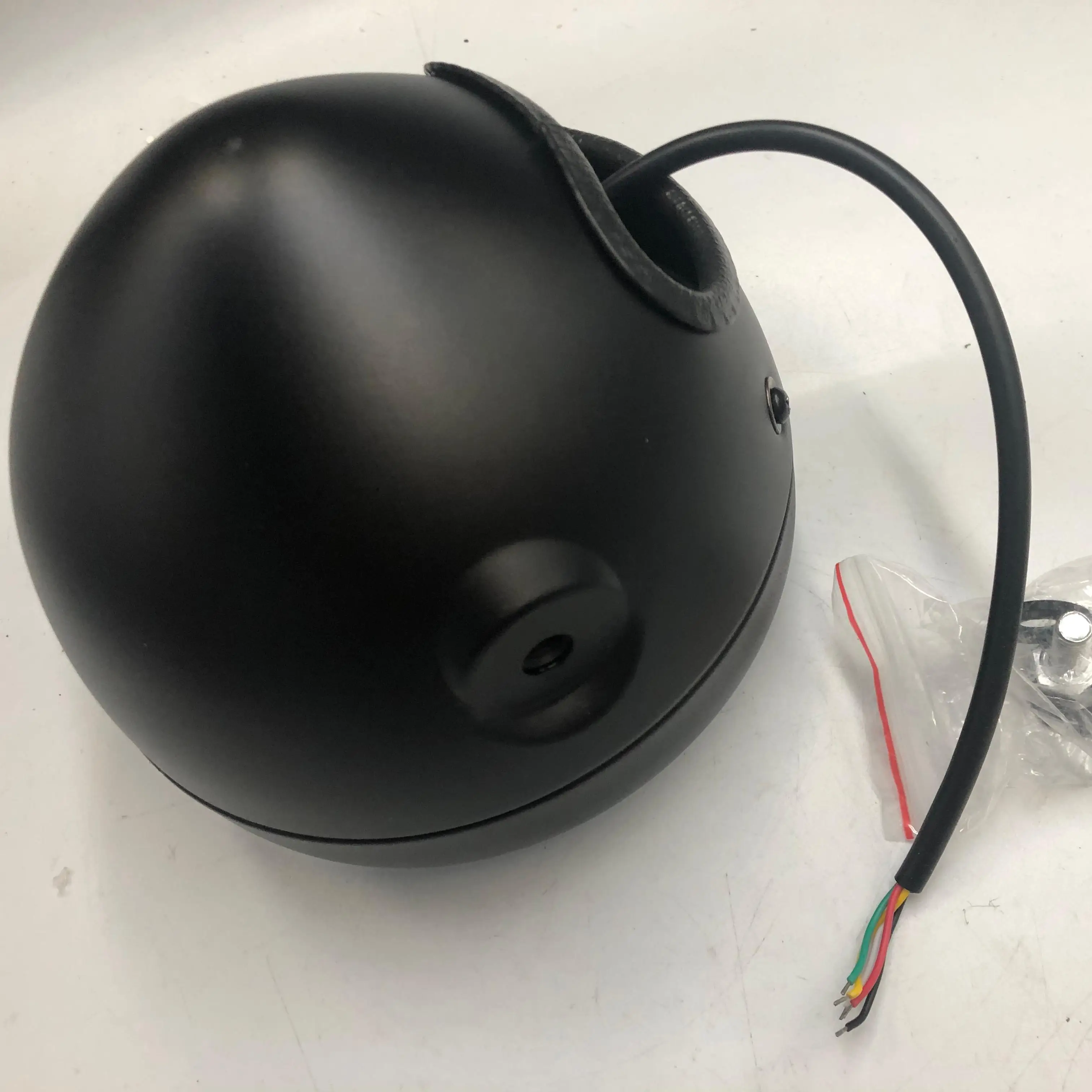 electric bike scooter tricycle frontlight ATV UTV LAMP 12-80V 5pin diameter 16.5cm with metal SHELL AND install mount