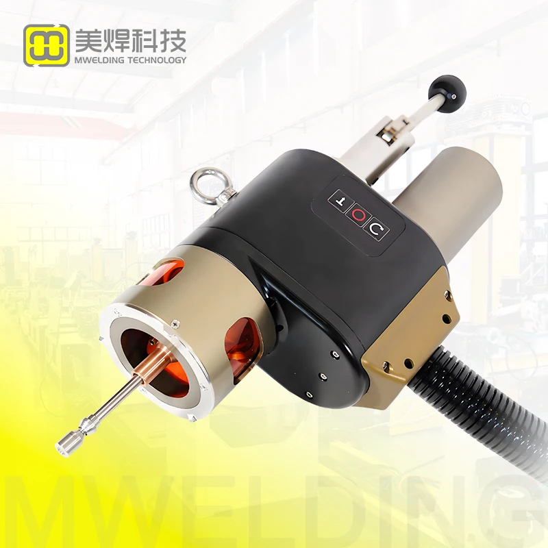 Automatic tube to tube sheet orbital weldimg head MWP-38 for small diameter tube of heat ex-changer manufacturing