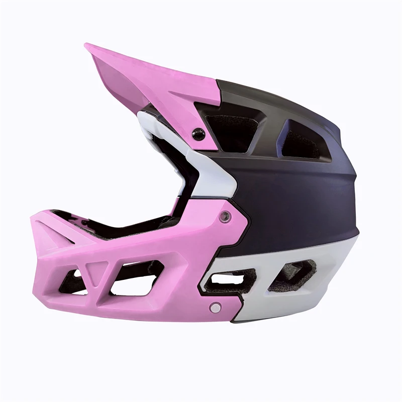 YOLOON Full Face Retro Helmet Downhill Helmet Bike Bicycle Full Face New Cycling MTB Helmet Full Face 2023 for Enduro Rider