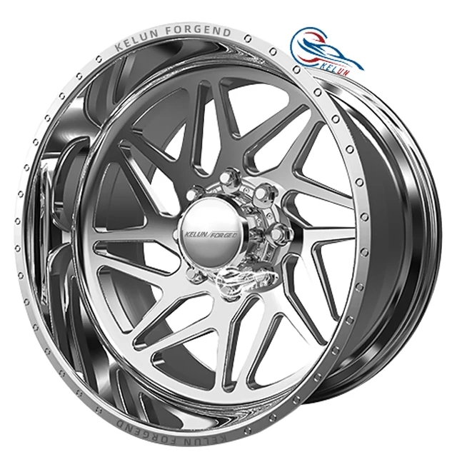 OEM KELUN BRAND 22x12 24x14  26X14 30x16  customized 4x4 forged single wheel rims