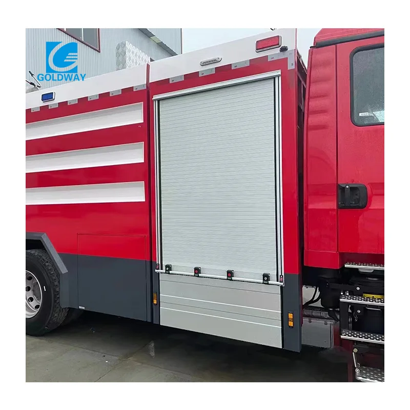 Fire Fighting Truck Manual Aluminum Roller Shutter Door
