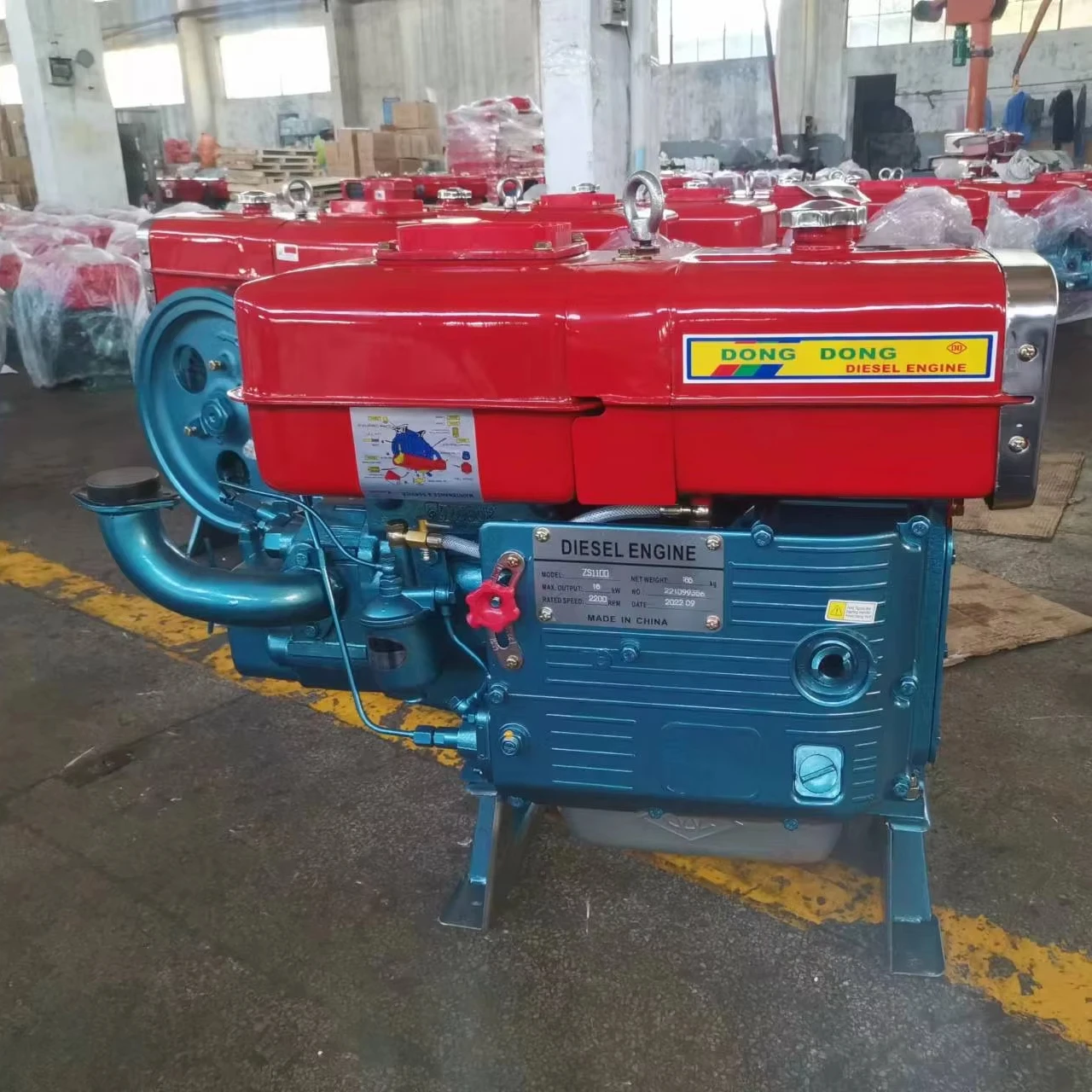 14HP ZS1100 Small Water Cooled Single Cylinder Diesel Engine