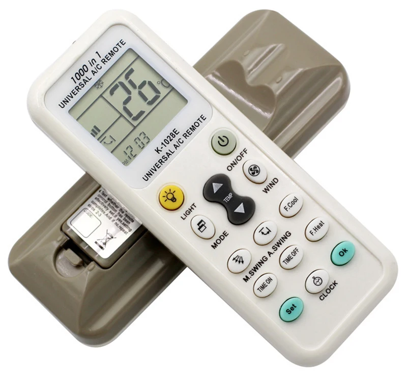A/C Air Conditioner Universal Remote Controller LCD Screen Low Power Consumption Air Conditioning Remote Control