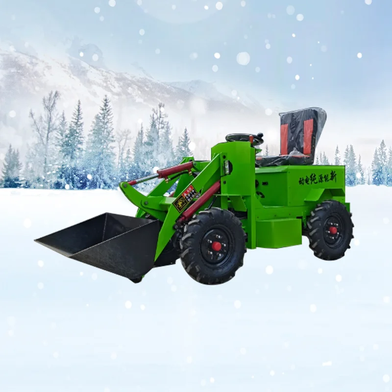 Cheap Drive Mini Electric Loader Crawler Wheel  Loader for Sale