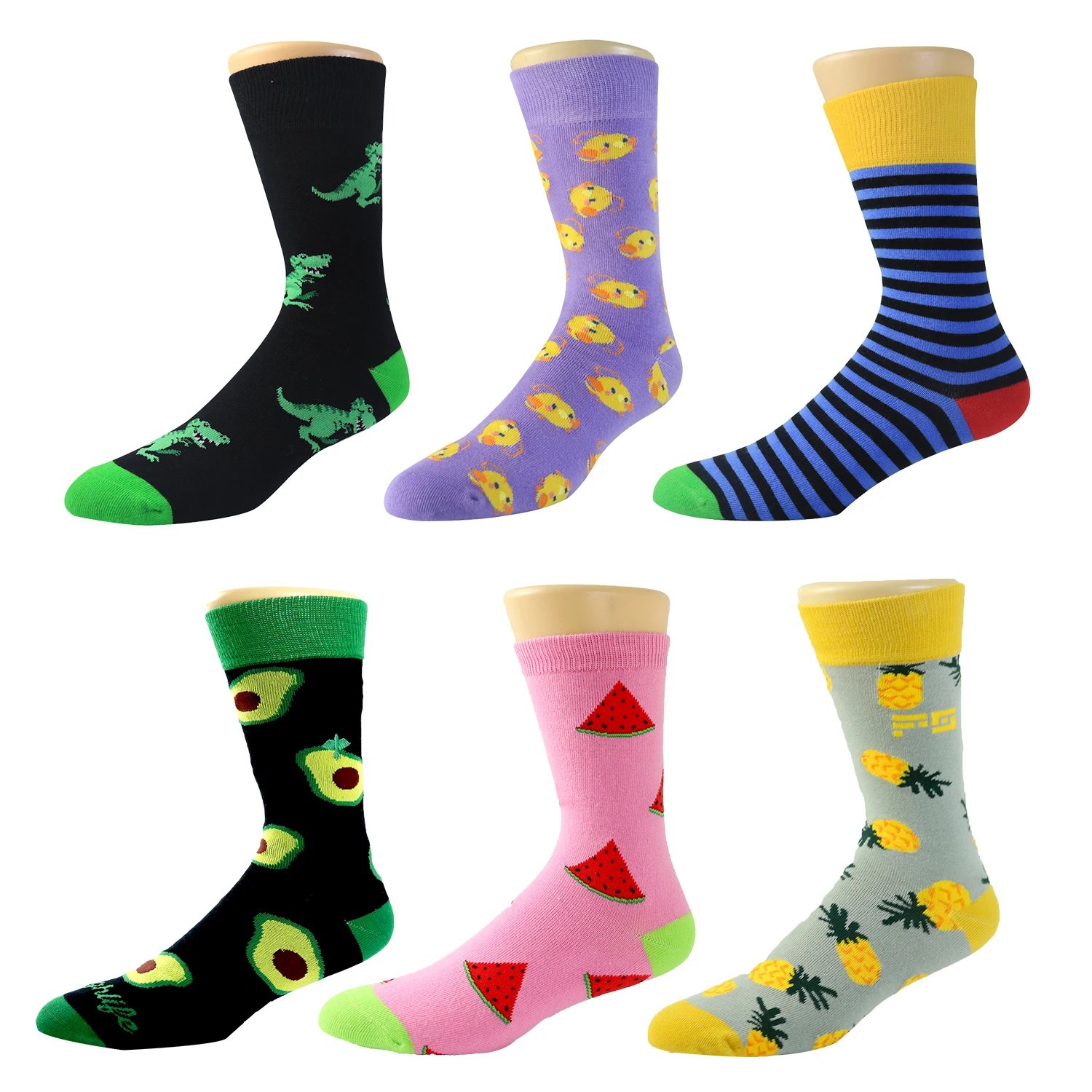 
 Изготовленные на заказ хлопковые носки с принтом удобные бамбуковые носки Модные мужские длинные носки  