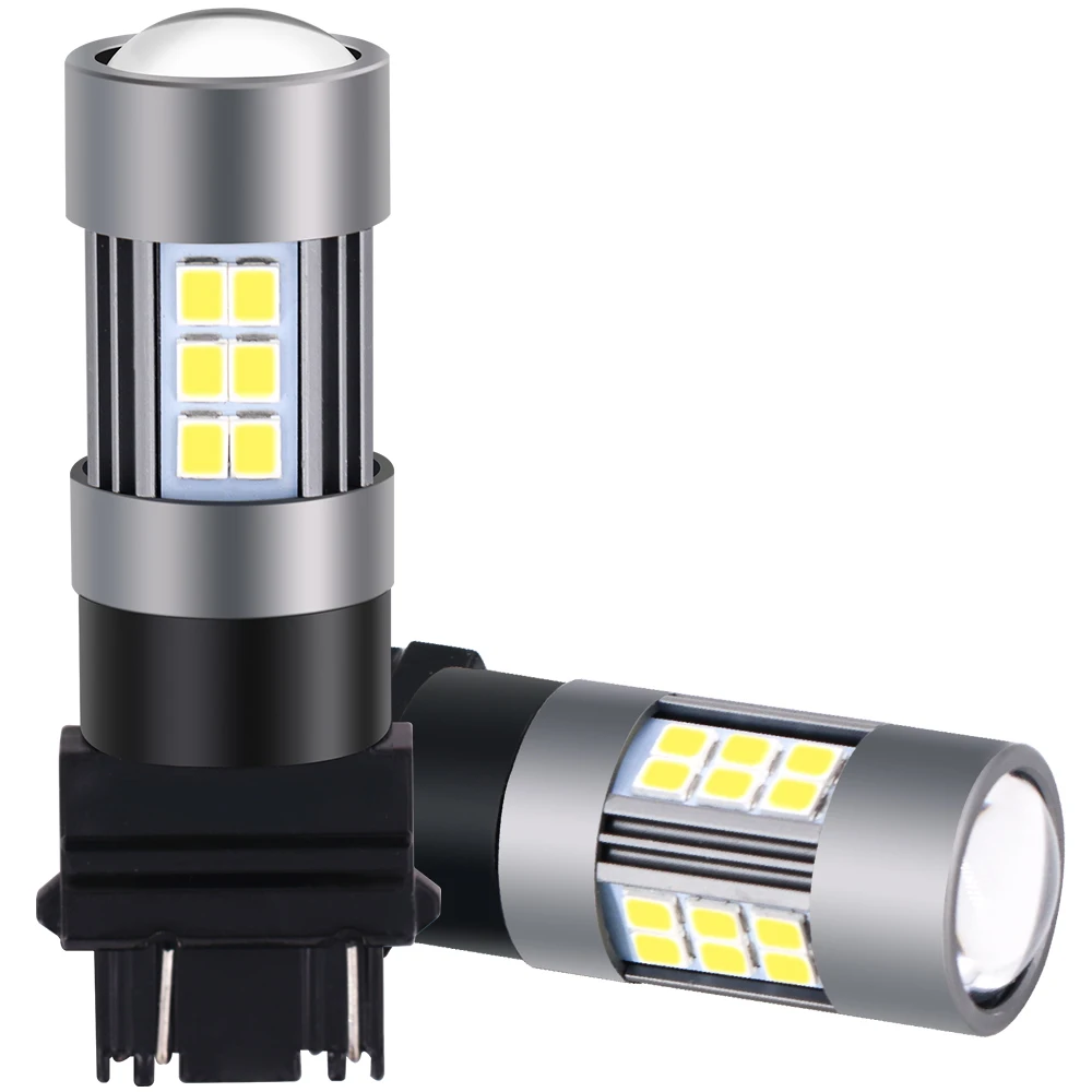 Car Accessories 3157 Led Lights 1157 BAY15D 1156 BA15S T25 T20 7443 Led Turn Signal 2835smd 3157 P27/7w Led Brake Reverse Light