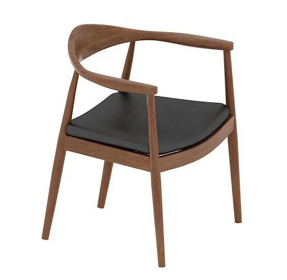 Nordic Classic Kennedy Dining Chair, Perfect Fusion of Modern and Natural Presidential Chair
