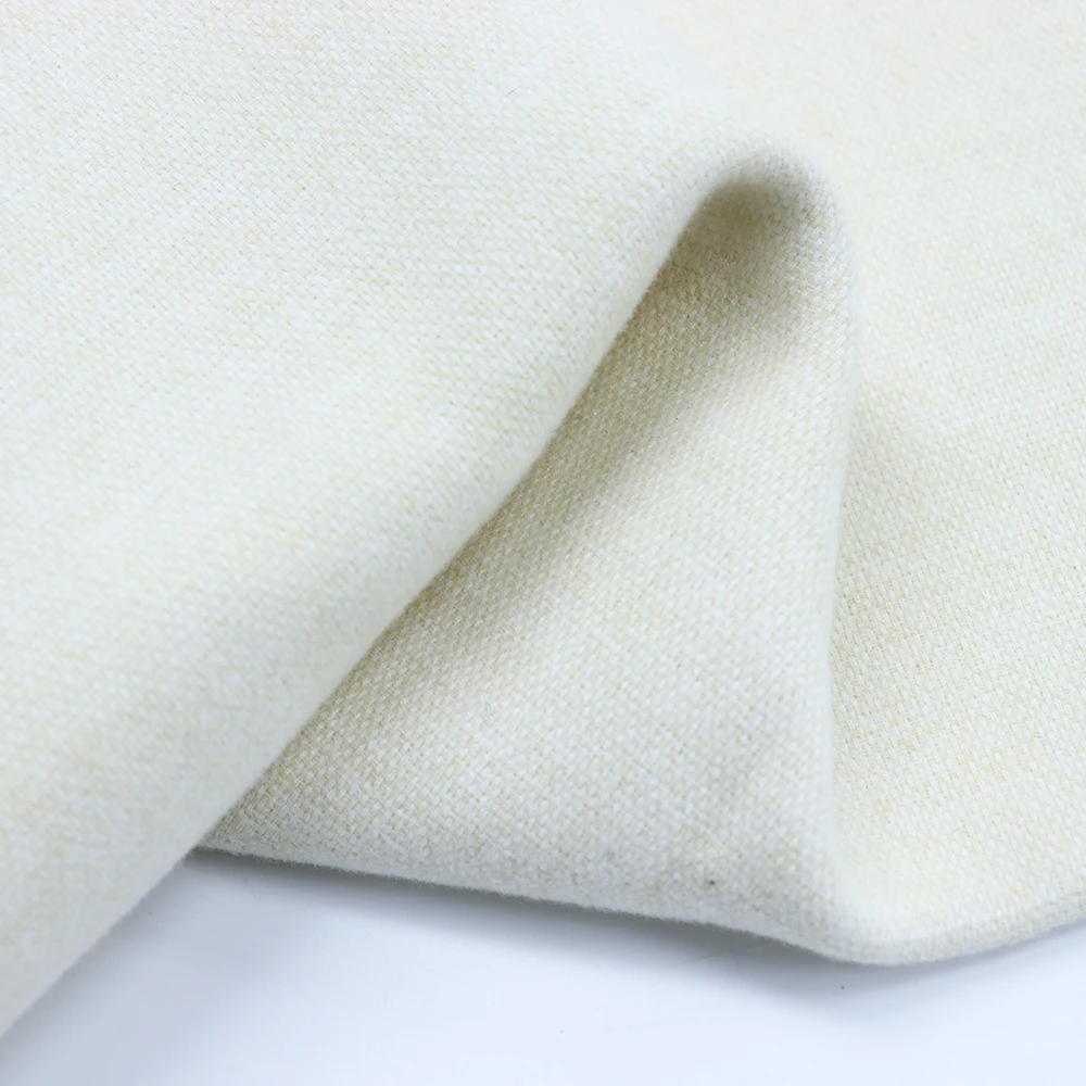 Wool fabric manufacturer direct supply brush wool/polyester viscose wool blended fabric for coat