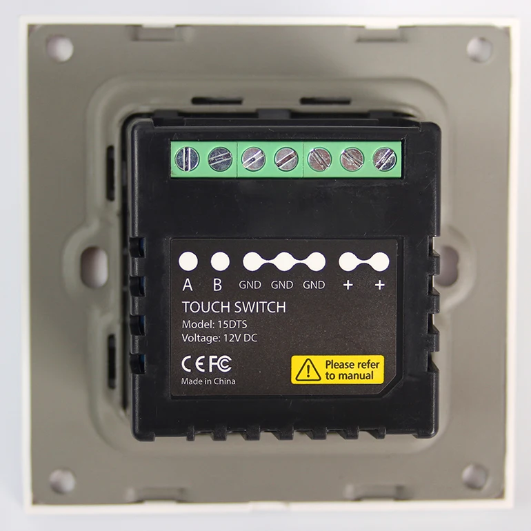 High Quality RS485 Modbus Doorbell with White Color Tempered Glass Frame