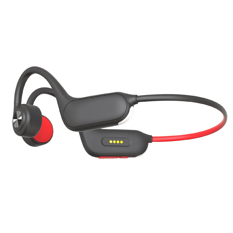 Waterproof IP68 Smart Swimming Headset Bluetooth V5.3 Wireless Open Ear Sport Headphone Bone Conduction Headphone