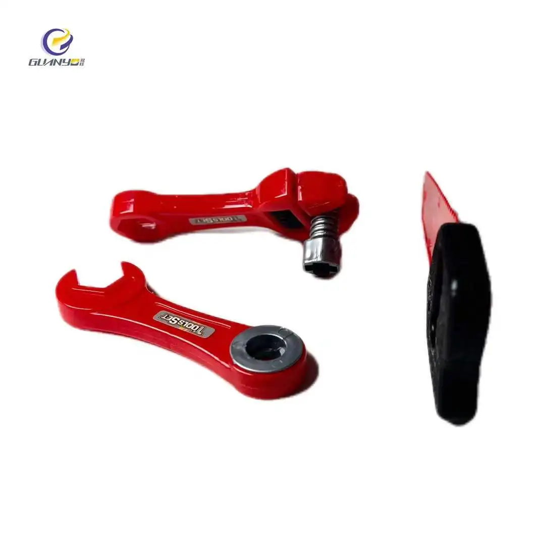 Wholesale Factory Price Pretend Play Tools Set Simulation Fireman Workshop Toys Plastic Screw Wrench DIY Tool Set Toy For Kids