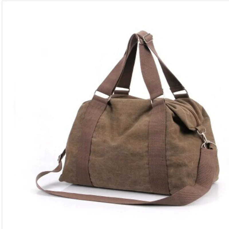 
100% cotton canvas travel bag camping hiking bag 