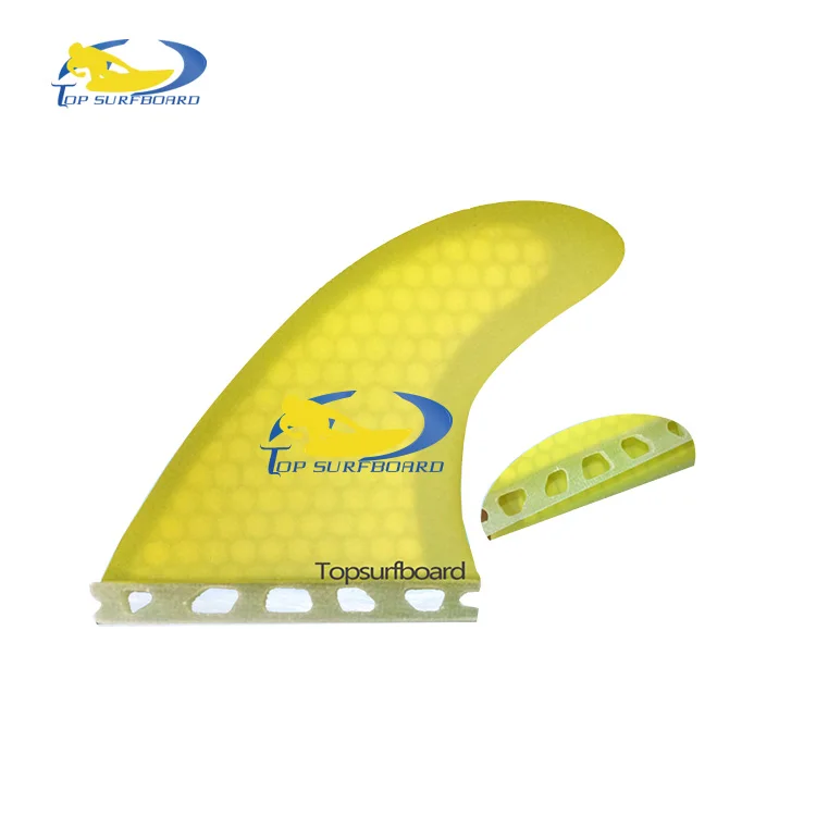 
Good quality colorful fiberglass surfboard fin with honey comb 