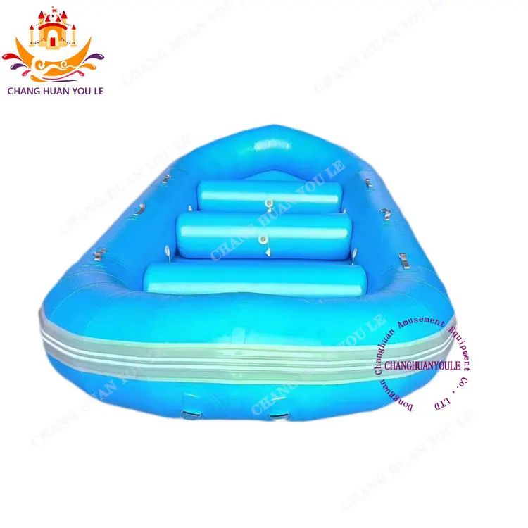 Factory custom PVC high quality Materia Inflatable Rafting Boat Whitewater River Rafting Boat