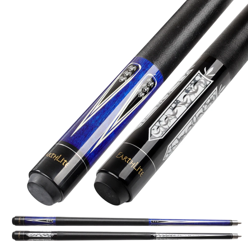 KONLLEN KA-1/2 Pool Cue Billiard Stick Handmade Irish Linen Wrap 13mm Tip Billiard Cue