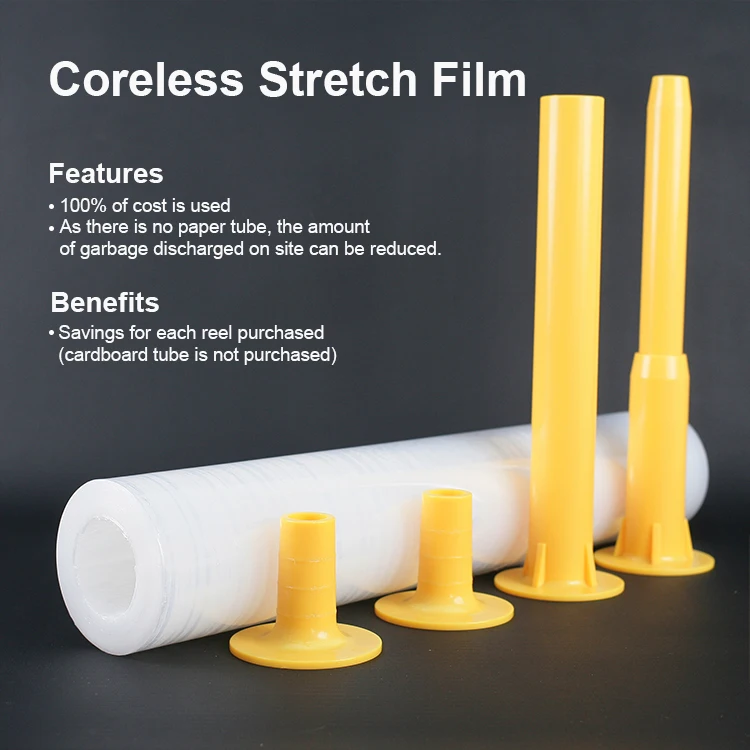 Chinese Industrial Manufacturers Pe Stretch Film Pallet Wrapping Cast Stretch Film Roll Packaging Plastic Lldpe Strech Wrap Film