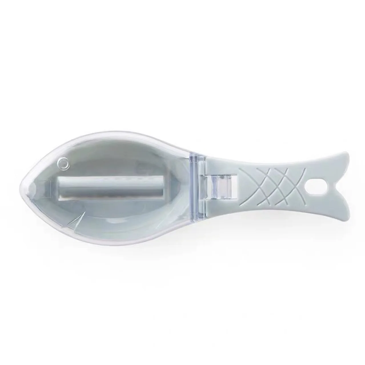 High quality plastic fish scaler home hotel kitchen fish scale remover kitchen gadget