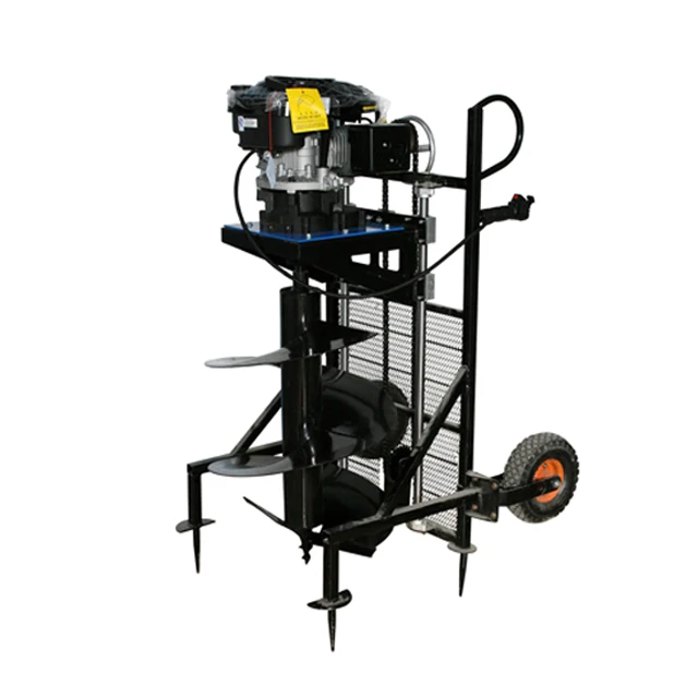 4-stroke ground drill machine earth hole drilling machine dig hole machine 6500w big power earth auger dill