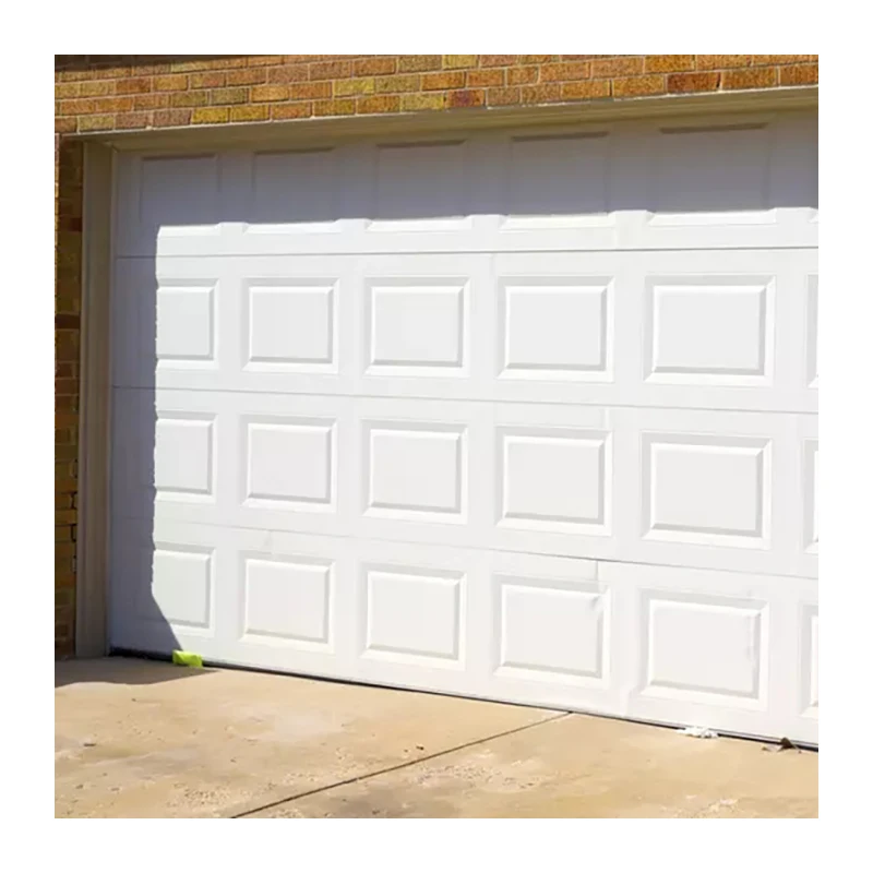 Home Master High Quality Aluminum Overhead Garage Doors 16x7 and 8x7 Sectional Modern Design Finished Surface Wholesale