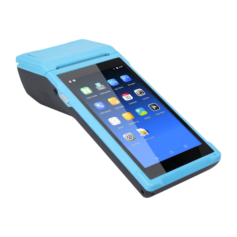 2024 The latest design Q2 android 8.1 all in one touch screen pos android handheld pos terminal