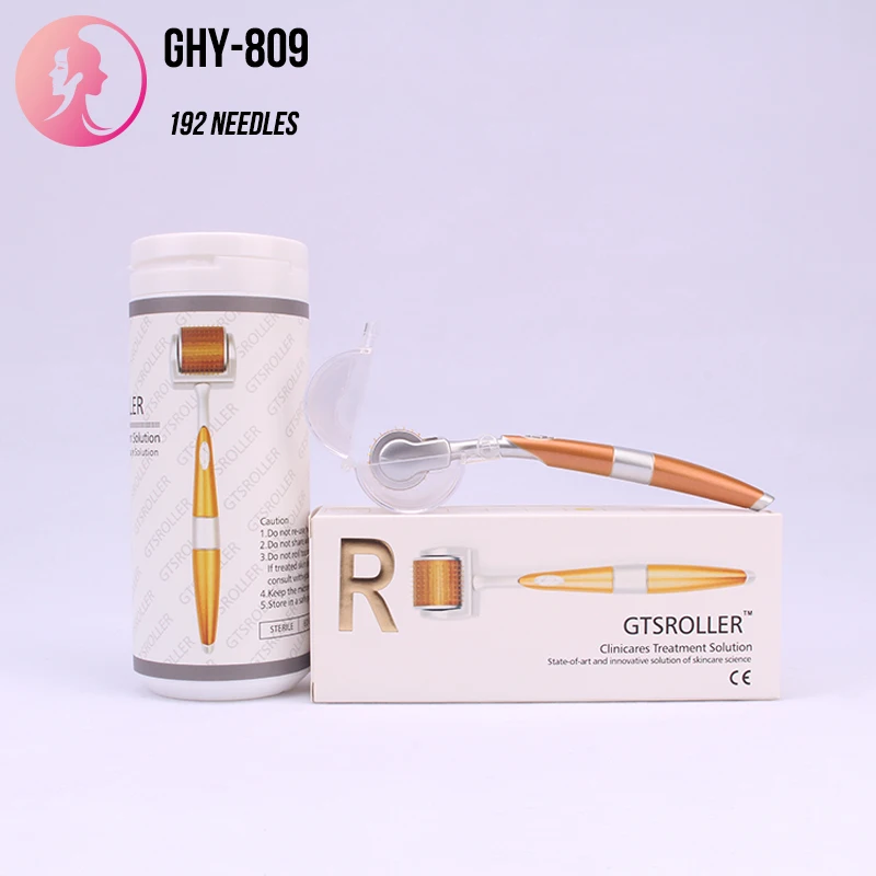 Customization ZGTS derma roller skin rejuvenation dermaroller factory medical titanium alloy needles dermarollers