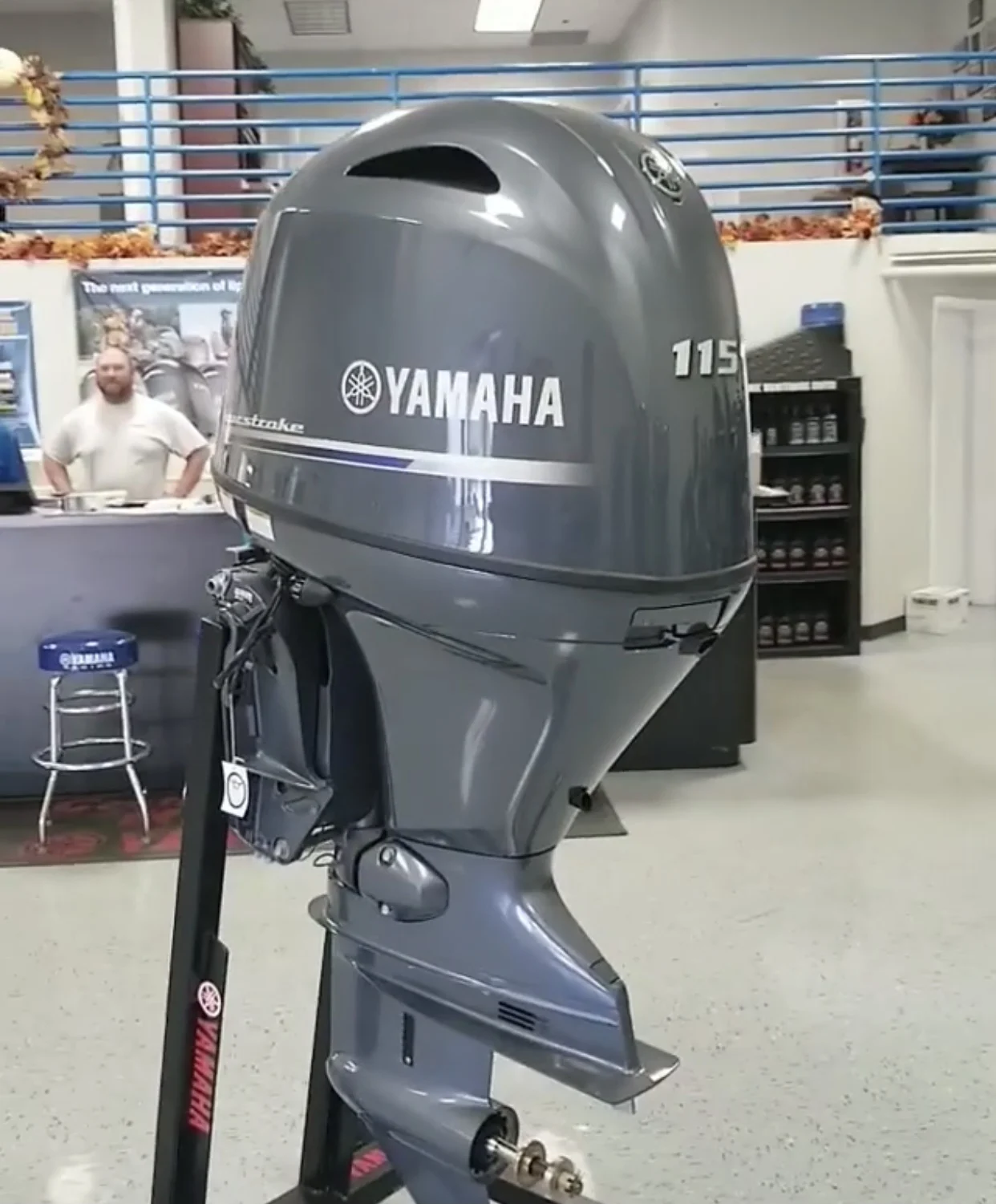 Yamaha 100hp 4strokes Outboard