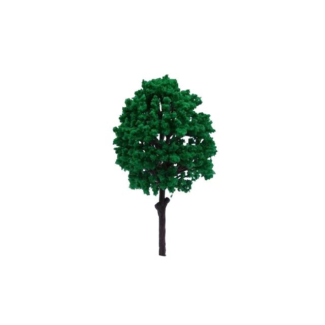 Manufacturer of O HO N TT Z scale artificial miniature model trees for architectural model making and model train scape layout