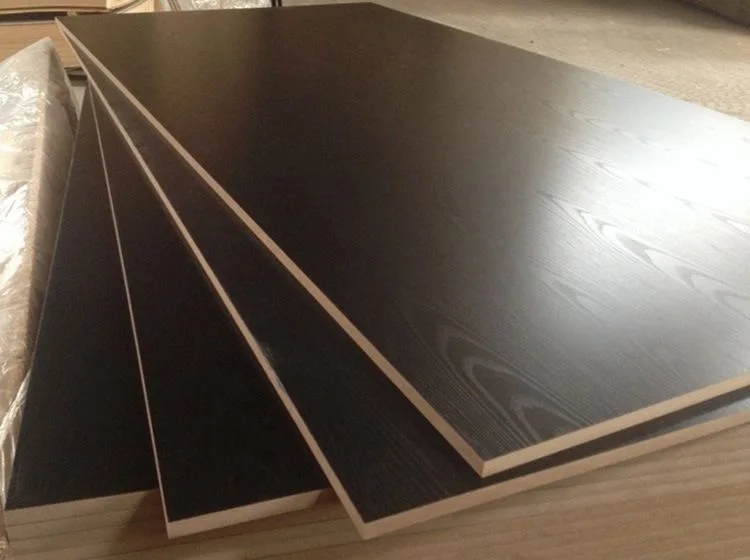 High quality 3mm 4mm 5mm 6mm 9mm 12mm 15mm 18mm melamine white laminated fiber boards front Wood MDF HDF board for Furniture
