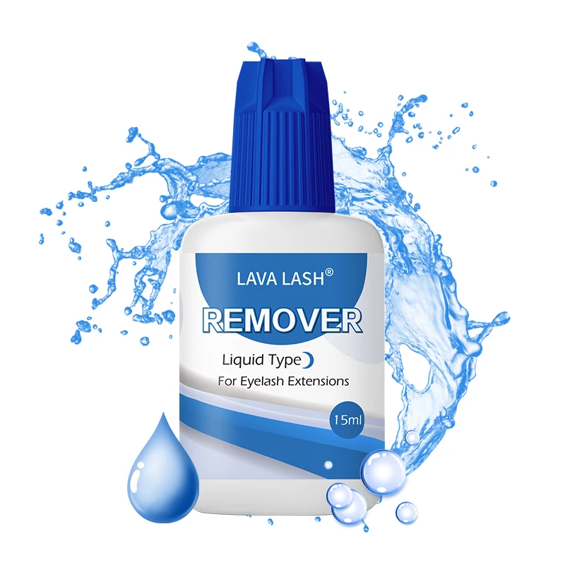 Lavalash Non- Irritation 15ml Eyelash Cleanser New Private Label Eyelash Extension Glue remover