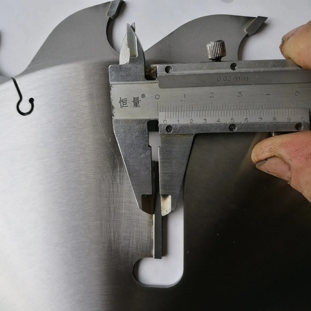 255mm (32+4)T Industrial 75Cr1  TCT saw blade with rakers for timber cutting