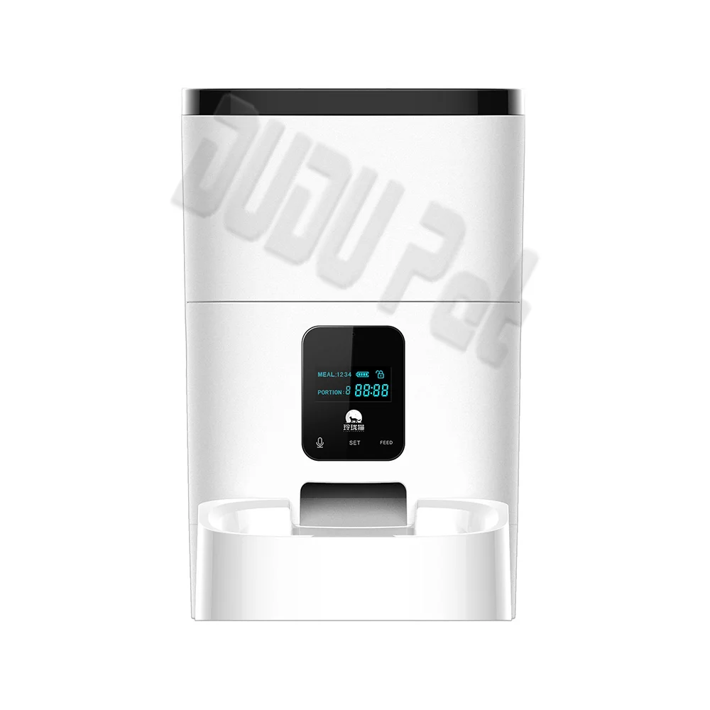 Automatic Pet Feeder Wifi Remote Control Cat Dog Food Dispenser 4L Smart Feeder 1-10 copies at a time Cat Dog Food Feeding
