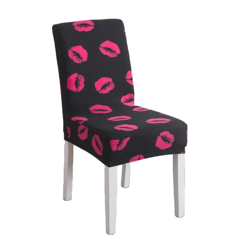  Hot Sale Plastic Stretch Dining Table Chair Covers Composite Antiskid