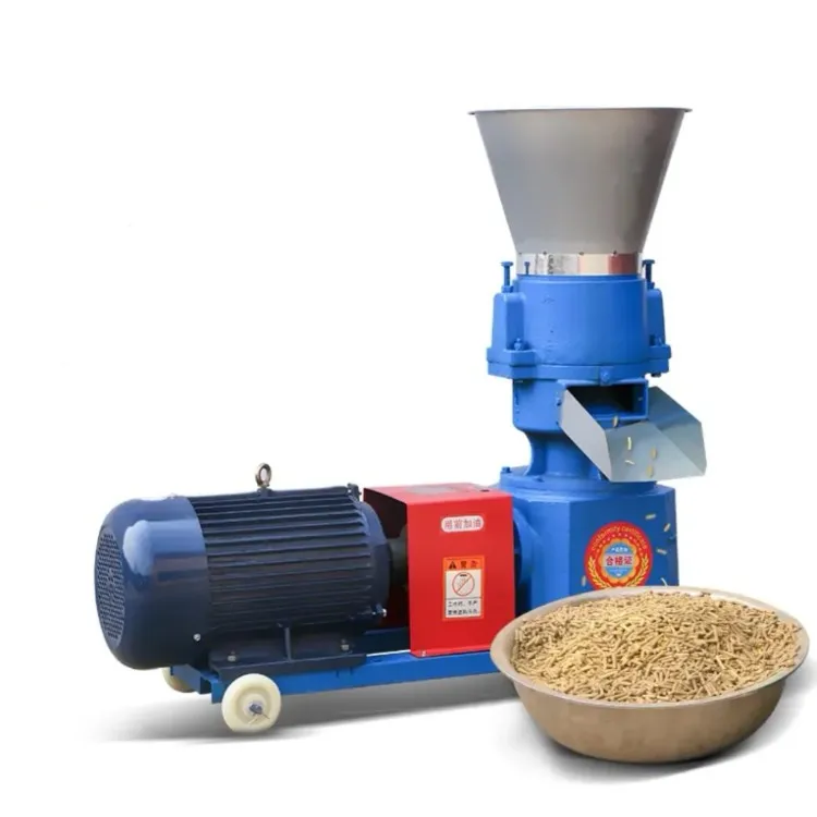 Small L Size Electric Animal Feed Pellet Machine from China for Chicken and Cattle for Granulation and Pelletizing