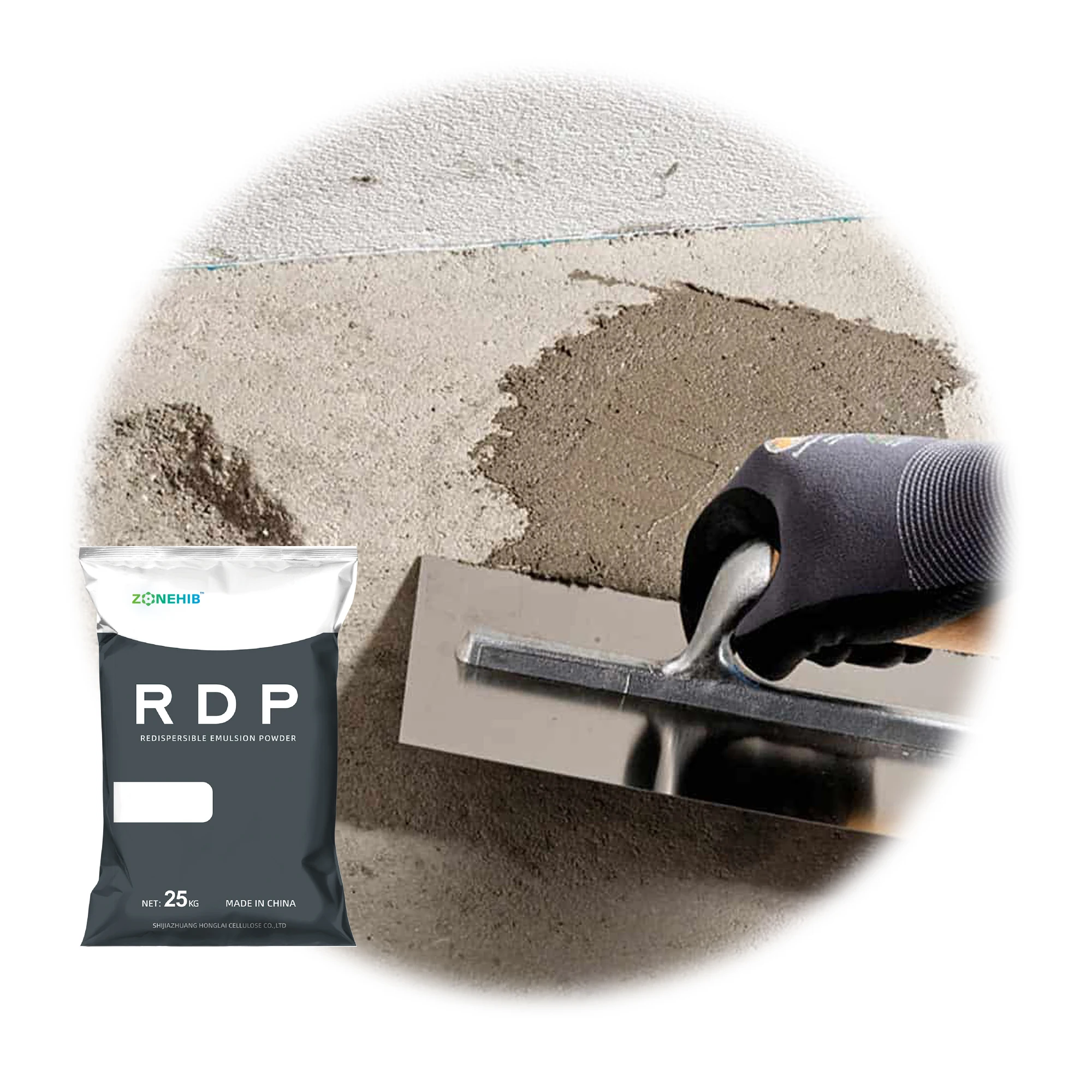 China Manufacturer Hot Sale Construction Chemicals Redispersible Polymer Powder RDP VAE For Flexible Anti - Cracking Mortar