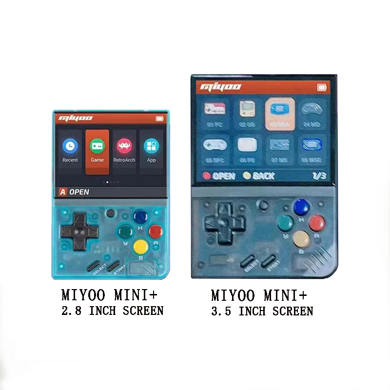 Wholesale Price Miyoo Mini V2 Newest Plus Portable Game Console 3.5 Inch Hd Screen Video Game Console Handheld Gaming Emulator