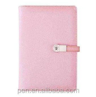 Diary Notebook power bank USB Smart Notepad With Power Bank planner notebook