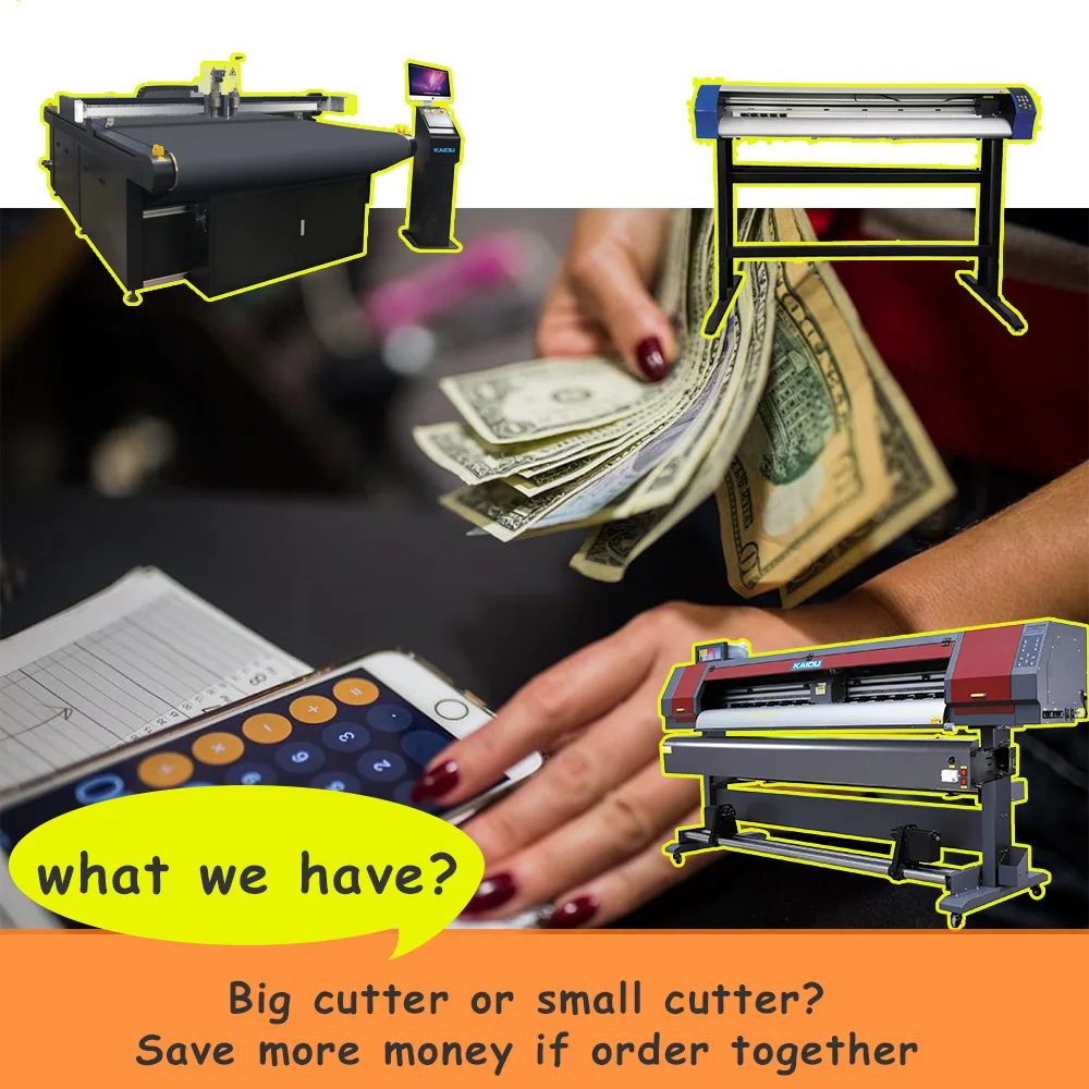 Digital 1.8m Single Double Heads DX5 DX7 XP600 I3200 Flex Eco Solvent Plotter Printer