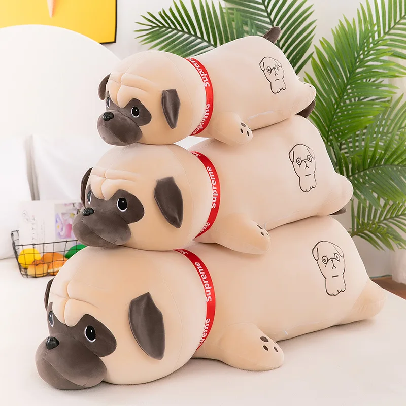 OEM Husky Dog Pillow Chai Dog Pug Plush Toy Gifts to Girls