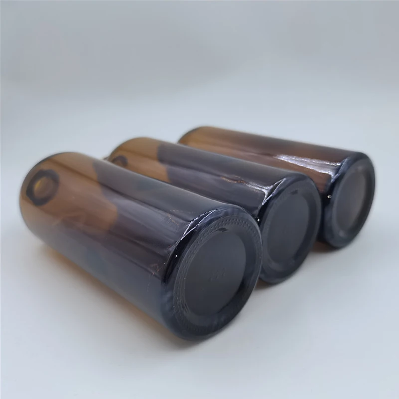 Фармацевтический янтарно-коричневый большой емкости 1000 мл 1 литр стеклянные бостонские бутылки