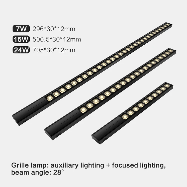 VACE Flexible Dimmable Low Voltage Smart App Control System 24V Magnet Magnetic Led Track Lights