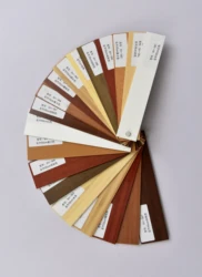 50mm Fashionable Blinds Products Fabric Blackout Horizontal Foam Wood Venetian Blind Wand