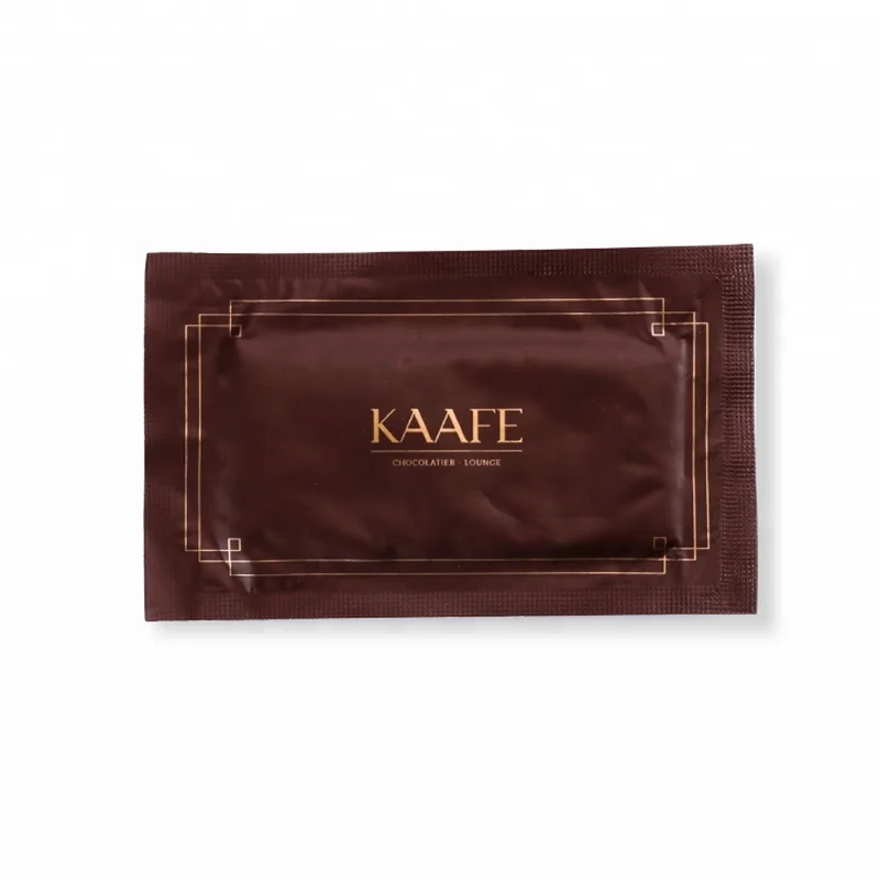 Private Label Single Packaging Wet Wipes Wet Towelettes Restaurant Oshibori Towel