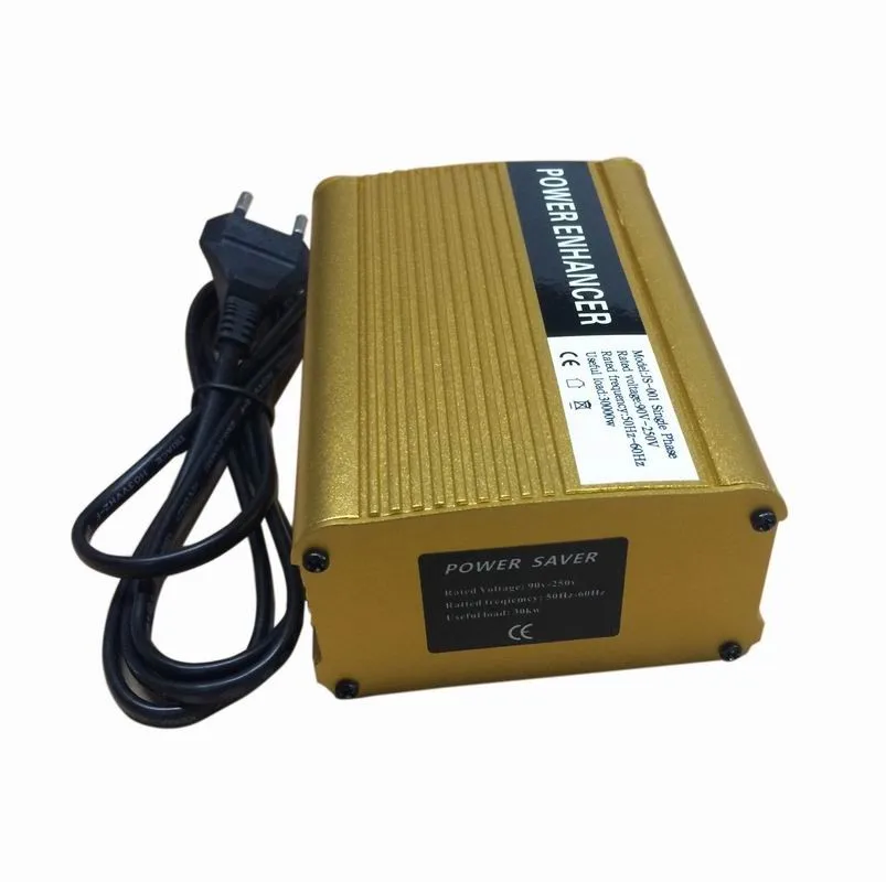 +Best-selling Electricity Saving Box Electric Power Saver Power Factor Saver Energy Saving Device for Home JS001A